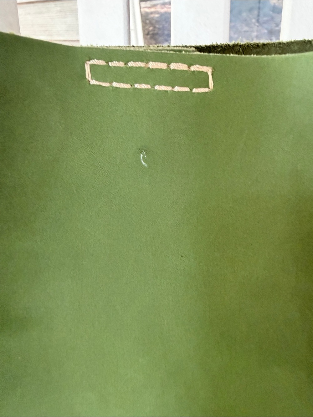 Portland leather goods butterfly bucket bag in succulent- FINAL PRICE DROP - Picture 2 of 12